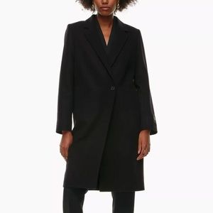 Aritzia Babaton Stedman Coat in black, size 2XS